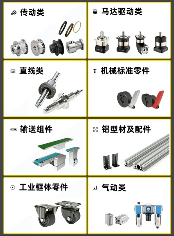 愛合（hé）發FA工業零件采購平台產品展（zhǎn）示