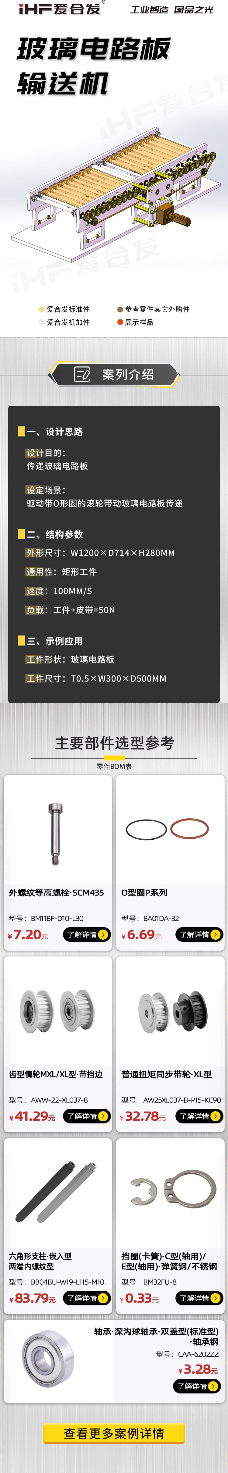 案例介紹：玻璃電路板輸（shū）送機（jī）